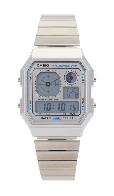 Casio A130 Series Watch In Gray