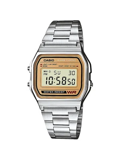 Casio A158wea-9ef Digital 37mm Watch In Silver