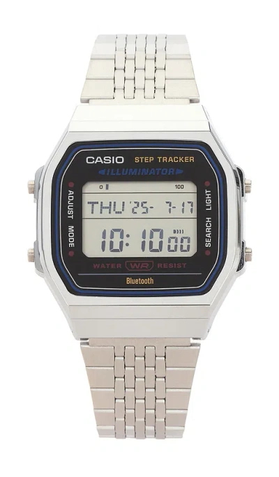 Casio Abl100 Vintage  Smartphone Link Series Watch In Metallic