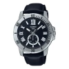 Casio Analog 'black' In Metallic