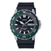 Casio Analog 'black Verdent Green'