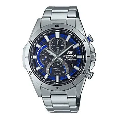 Pre-owned Casio Analog Blue Dial Men's Watch-efs-s610d-1avudf