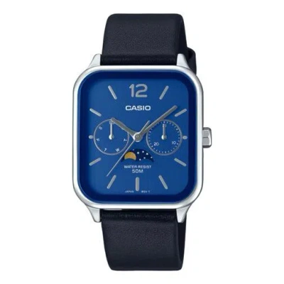 Casio Analog 'navy' In Blue
