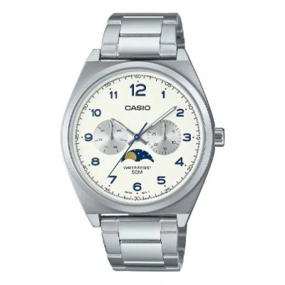 Casio Analog 'silver Ivory' In Metallic