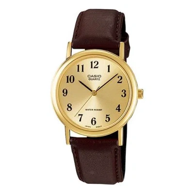 Casio Analog Watch 'gold Brown'