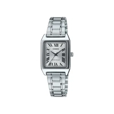 Pre-owned Casio Analog Watch 'stainless Steel/silver' | Men's Size Onesize