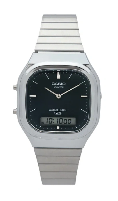 Casio Aq240 Series Watch In Gray