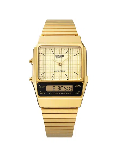Casio Aq-800eg-9a 40.7mm Watch In Gold