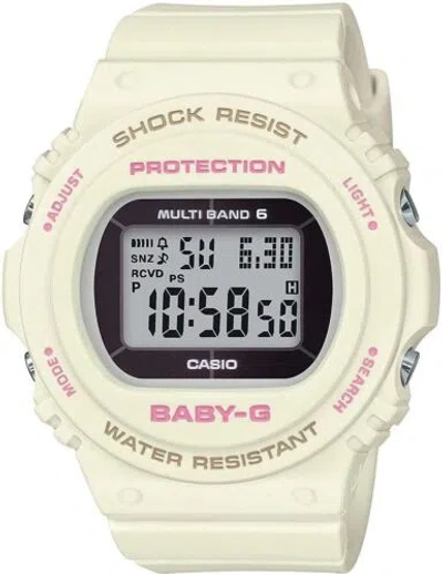Pre-owned Casio Baby-g Bgd-5700-7jf Multiband 6 Solor Radio Women's Watch 2019 In Box