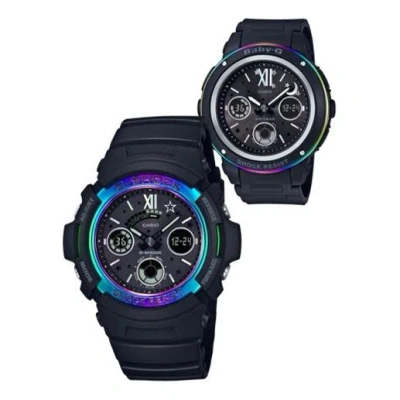 Casio Baby-g 'black' In Blue