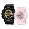 Casio Baby-g 'black & Pink' In Multi