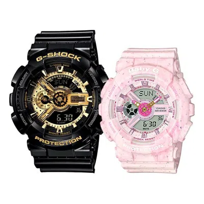 Casio Baby-g 'black & Pink' In Multi