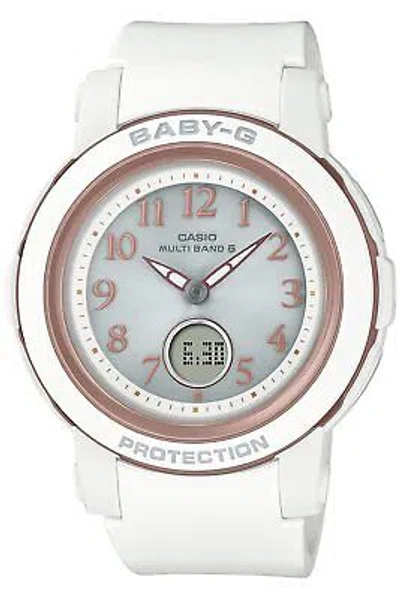 Pre-owned Casio Baby-g  Watch Spring Package Bga-2900sp-7ajr Radysu White In Limited Model / Spring Package
