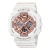 Casio Baby-g Digital-analog 'ivory Rose Gold' In White