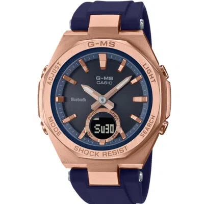 Pre-owned Casio Baby-g G-ms Msg-b100g-2ajf Solor Women's Watch Bluetooth In Box Japan
