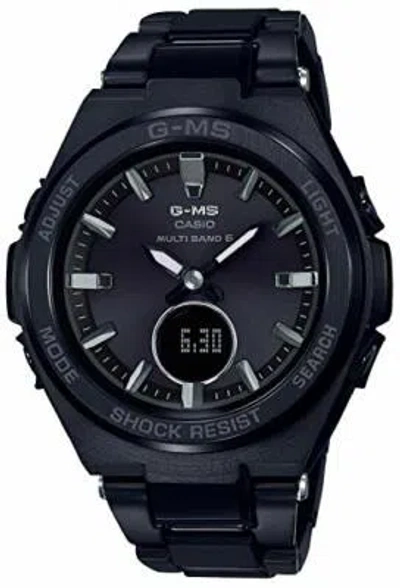 Pre-owned Casio Baby-g G-ms Msg-w200cg-1ajf Tough Solar Multiband 6 Women's Watch