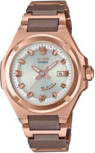 Pre-owned Casio Baby-g G-ms Msg-w300cg-5ajf Solor Woman Watch In Box