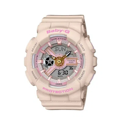 Pre-owned Casio Baby-g G-shock Pokémon Pikachu Limited Edition Ba-110pkc-4ajr Japan