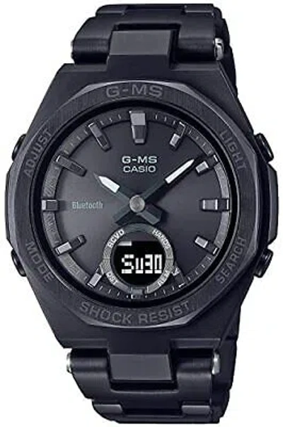 Pre-owned Casio Baby-g Msg-b100dg-1ajf Bluetooth X Mobile Solar Atomic Radio Women Watch