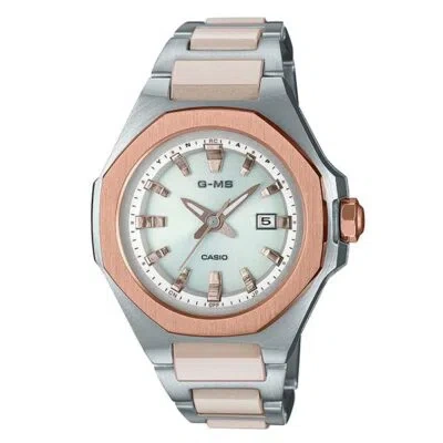 Pre-owned Casio Baby-g Msg-w350csg-7ajf Analog Solar Powered Women Watch From Japan