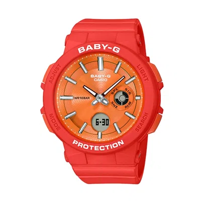 Casio Baby-g 'pink' In Orange