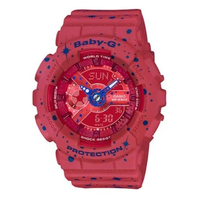 Casio Baby-g 'pink' In Red