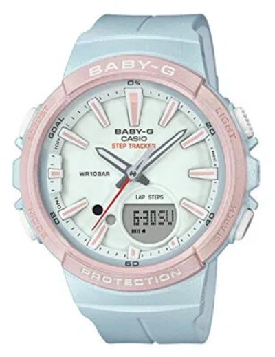 Pre-owned Casio Baby-g Step Tracker Bgs-100sc-2ajf Women's Watch In Box From Japan F/s