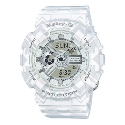 Casio Baby-g 'white' In Yellow