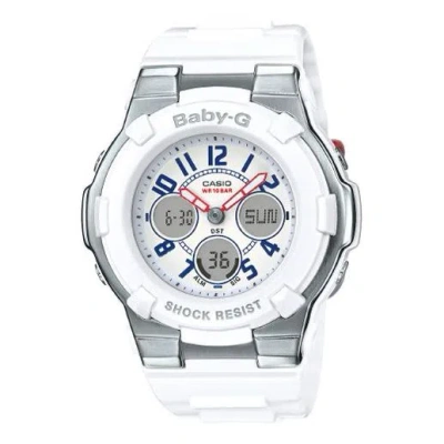 Casio Baby-g 'white' In Metallic
