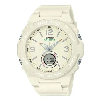 Casio Baby-g 'white' In Yellow