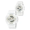 Casio Baby-g 'white' In Metallic