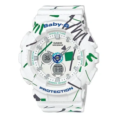 Casio Baby-g 'white' In Metallic