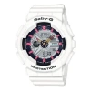 Casio Baby-g 'white' In Metallic