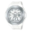 Casio Baby-g 'white' In Yellow