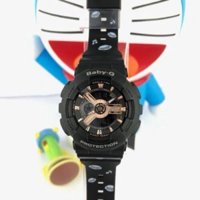 Pre-owned Casio Baby-g X Doraemon 50th Anniversary Limited Edition Ba-110rg-1 Figurine