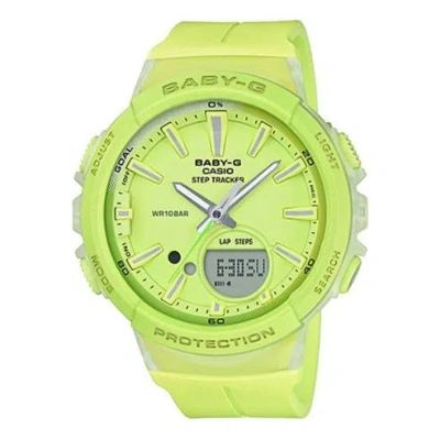 Casio Baby-g 'yellow' In Green