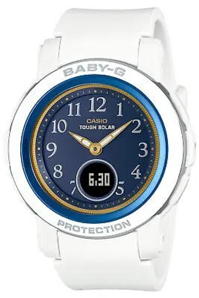 Pre-owned Casio [] Baby Watch  Watch 50th Anniversarymodel White Bga-s290ss-2ajr