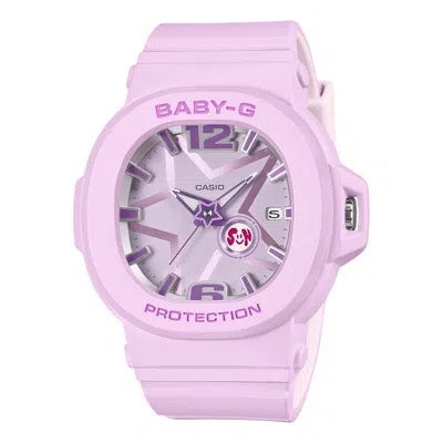 Casio Baby-g Bga-10 Series 'pink' In Purple