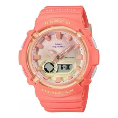 Casio Baby-g 'pink' In White
