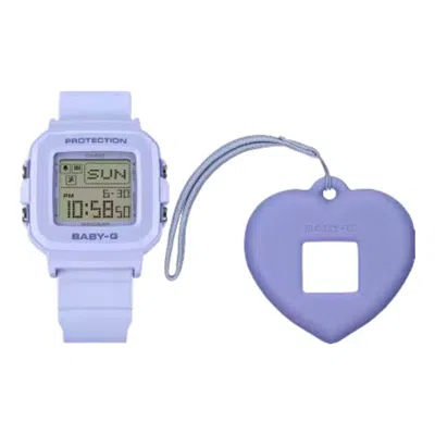 Casio Baby-g+plus Bgd-10 Series 'purple' In Blue