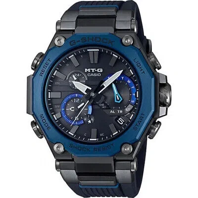 Pre-owned Casio Black Mens Chronograph Watch G-shock Mt-g Mtg-b2000b-1a2er