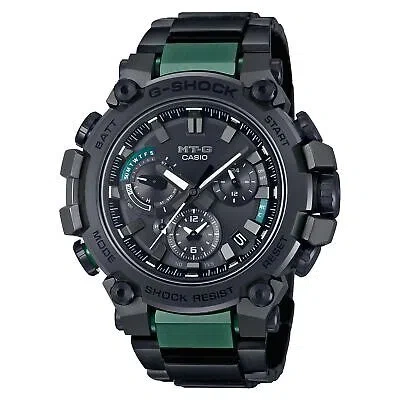 Pre-owned Casio Black Mens Chronograph Watch G-shock Mt-g Mtg-b3000bd-1a2er