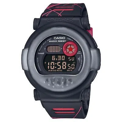 Pre-owned Casio Black Mens Digital Watch G-shock G-b001mva-1er