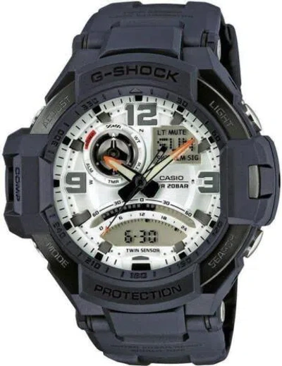 Pre-owned Casio Brand  G-shock Ga-1000-2a Aviator Sky Cockpit Limited Mens Genuine