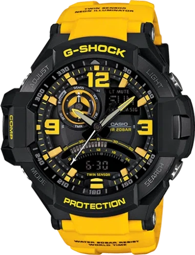 Pre-owned Casio Brand  G-shock Ga-1000-9b Aviator Sky Cockpit Limited Mens Genuine
