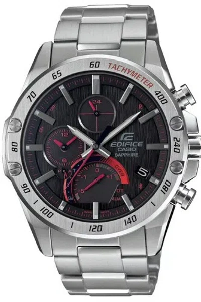 Pre-owned Casio Brand  Men's Edifice Bluetooth Solar Watch Eqb1000xd-1a