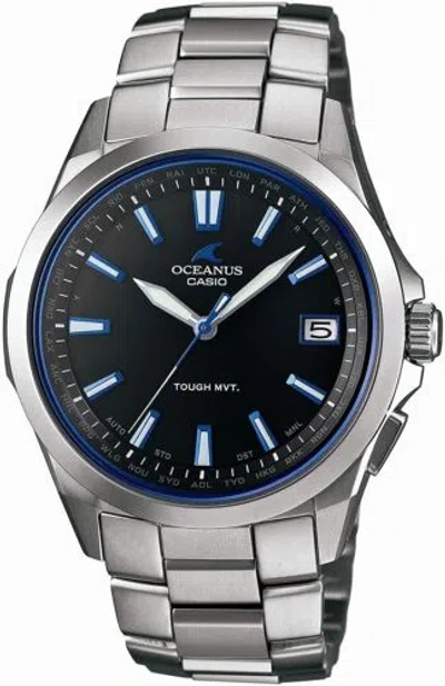 Pre-owned Casio Brand-new  Oceanus Ocw-s100-1ajf Radio Solar Titanium Watch From Japan