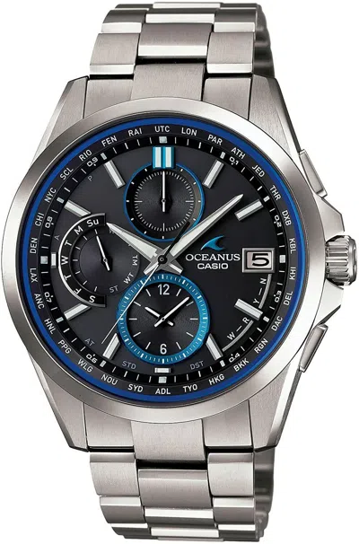 Pre-owned Casio Brand-new  Ocw-t2600-1ajf Radio Solar Titanium Watch From Japan Jdm