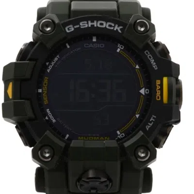 Pre-owned Casio Carbon Fiber Plastic Wristwatch () In Multi