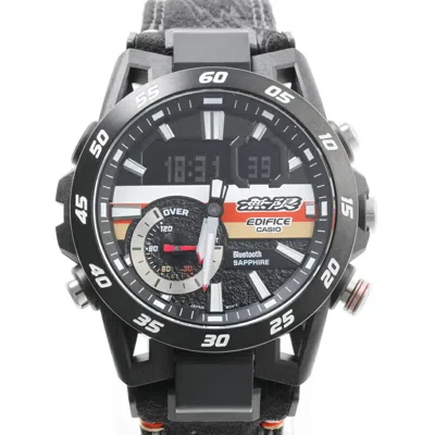 Pre-owned Casio Carbon Fiber Stainless Steel Wristwatch () In Multi